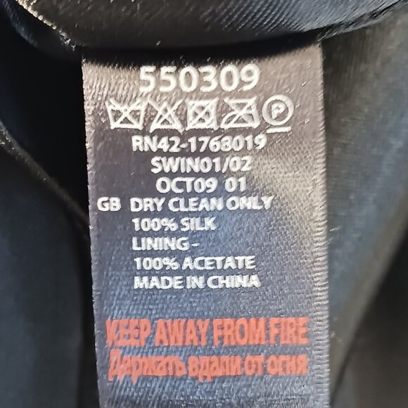 Monsoon, Vintage Y2K, 100% Silk Floral Dress, Sleeveless, Lined, A Line - Picture 15 of 15